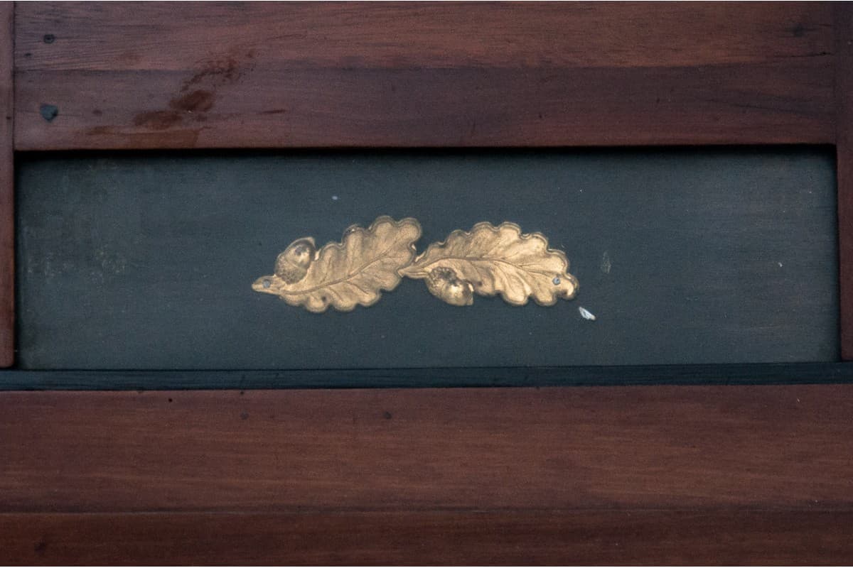 Brown Empire Mirror, Wood, Europe, Mid-19th Century - 50316