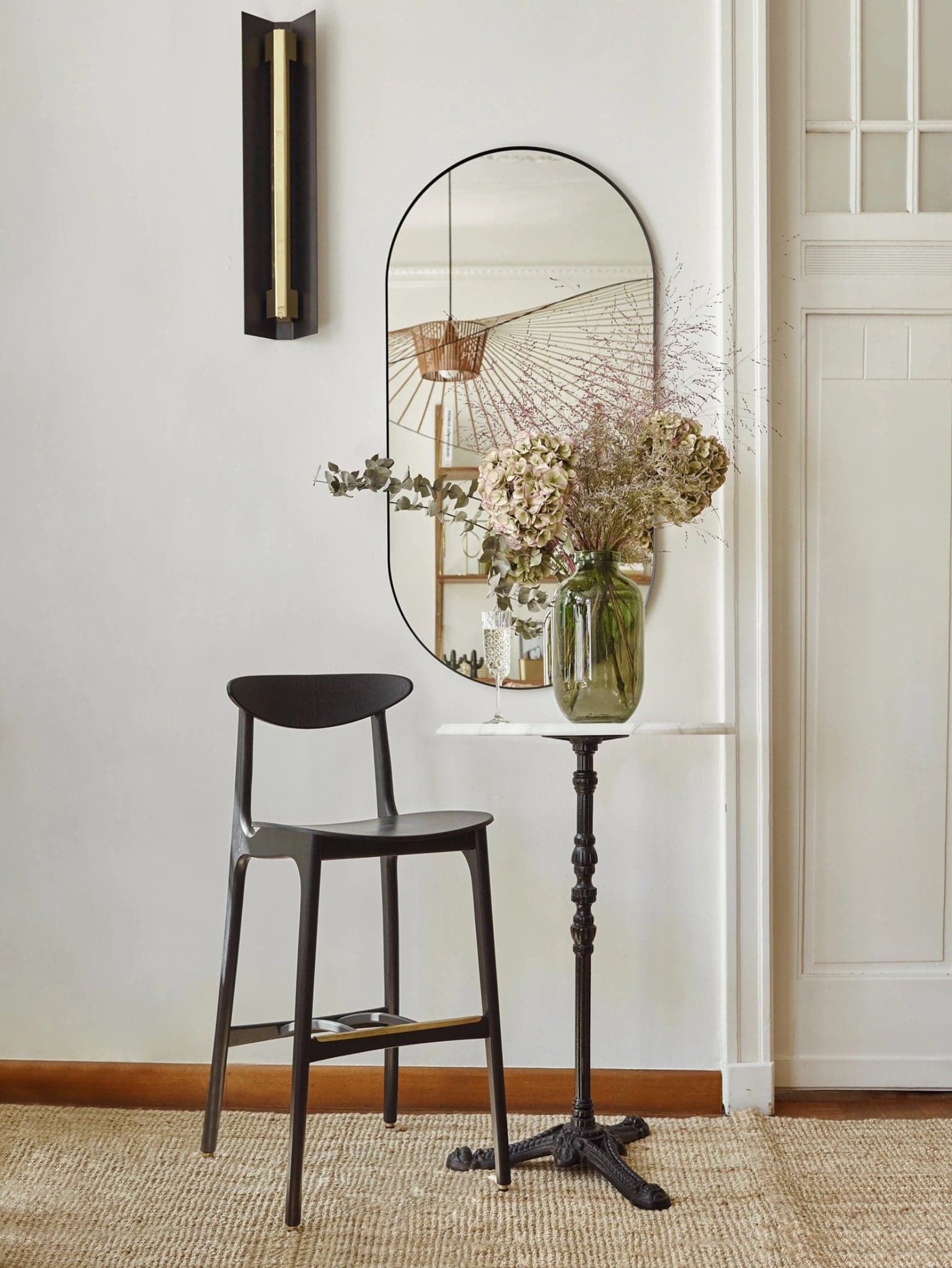 200-190 M/75 Bar stool 45x52x102 cm ash brown, Fameg - 64691