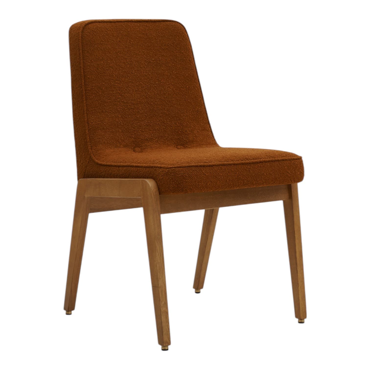 Krzesło 200-125 VAR Boucle Sierra, pomarańczowy, jesion naturalny, proj. J. Chierowski, 366 Concept