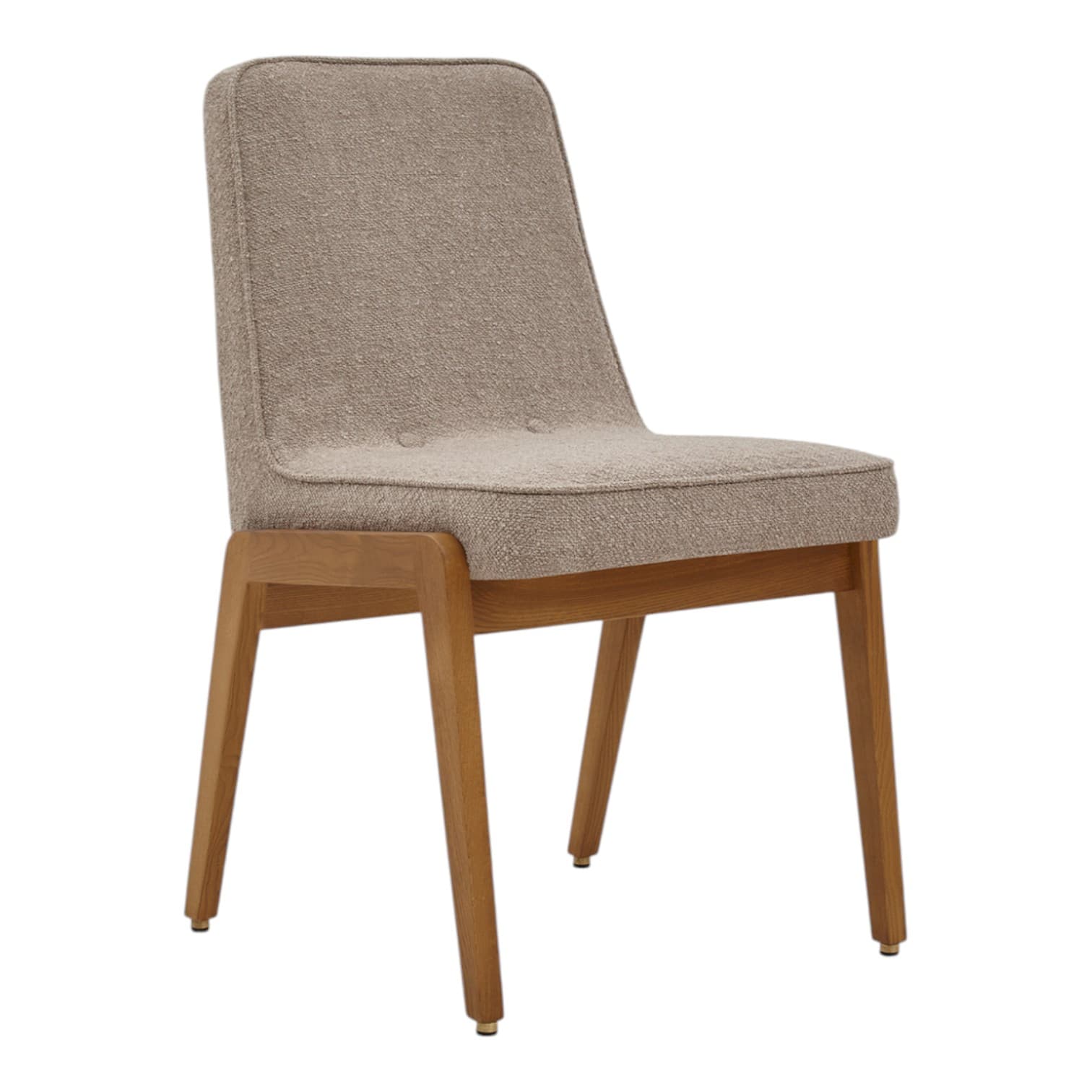 Krzesło 200-125 VAR Boucle Green Bottle, jesion 03 Dark, proj. J. Chierowski, 366 Concept