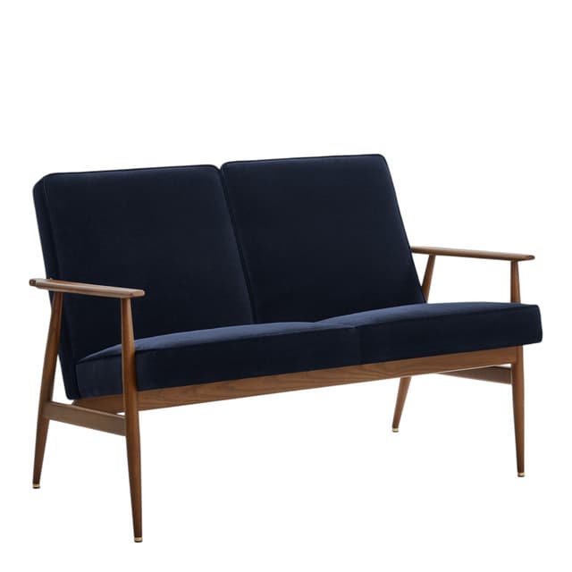 Sofa dzielona Fox, Velvet Indigo, jesion 03 Dark, 366 Concept - WYMIARY