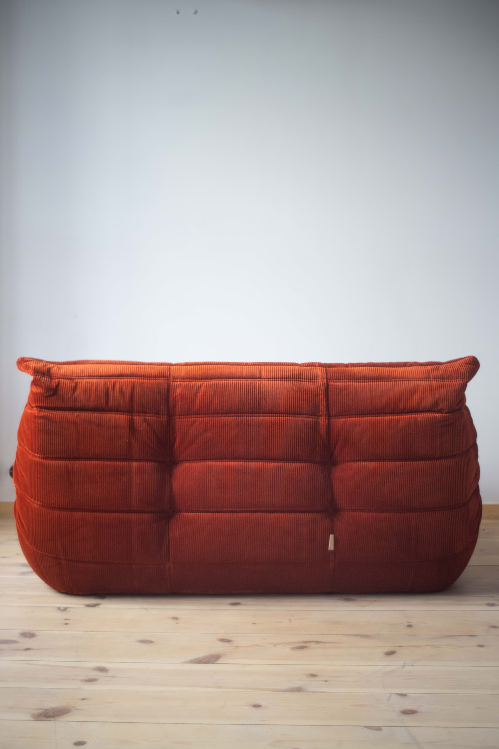 Sofa Togo dwuosobowa, cord bursztyn - 390841