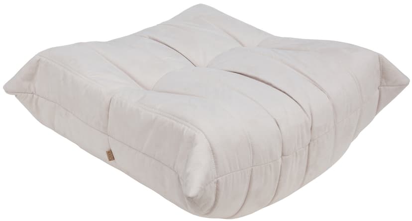 Podnóżek Togo, mikrofibra off-white