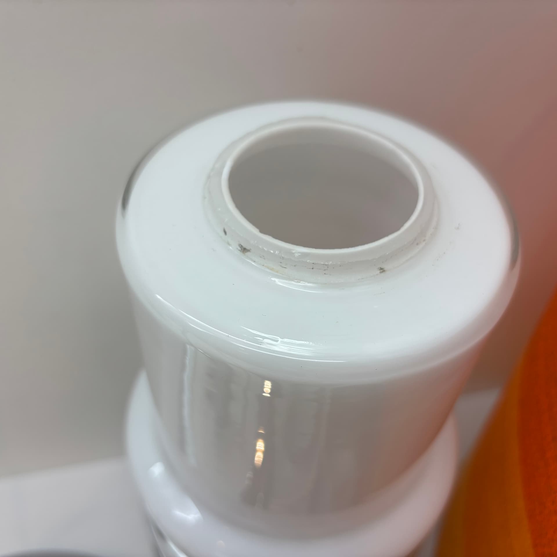 Table lamp, multicolor, glass, Bankamp Leuchten, Germany, 1970s. - 65009