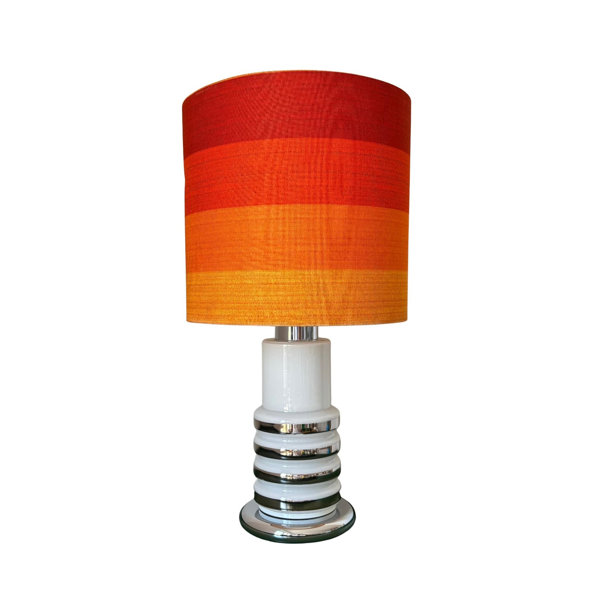 Table lamp, multicolor, glass, Bankamp Leuchten, Germany, 1970s. - 65024
