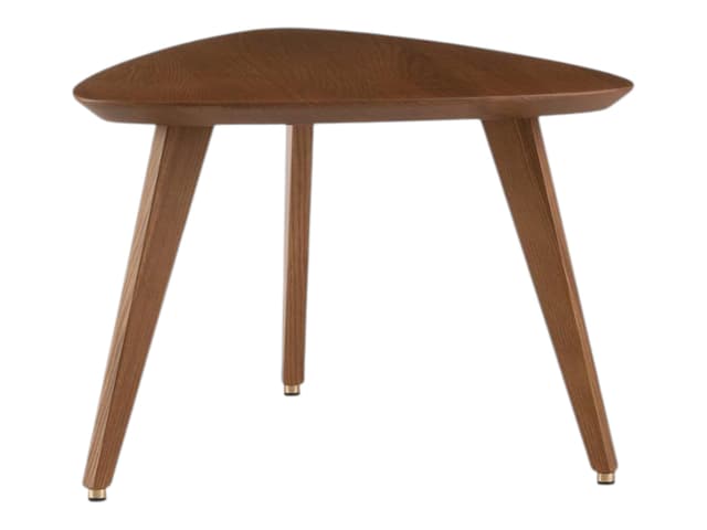 Triangular coffee table oak 55x55x38 cm brown, 366 Concept - DIMENSION