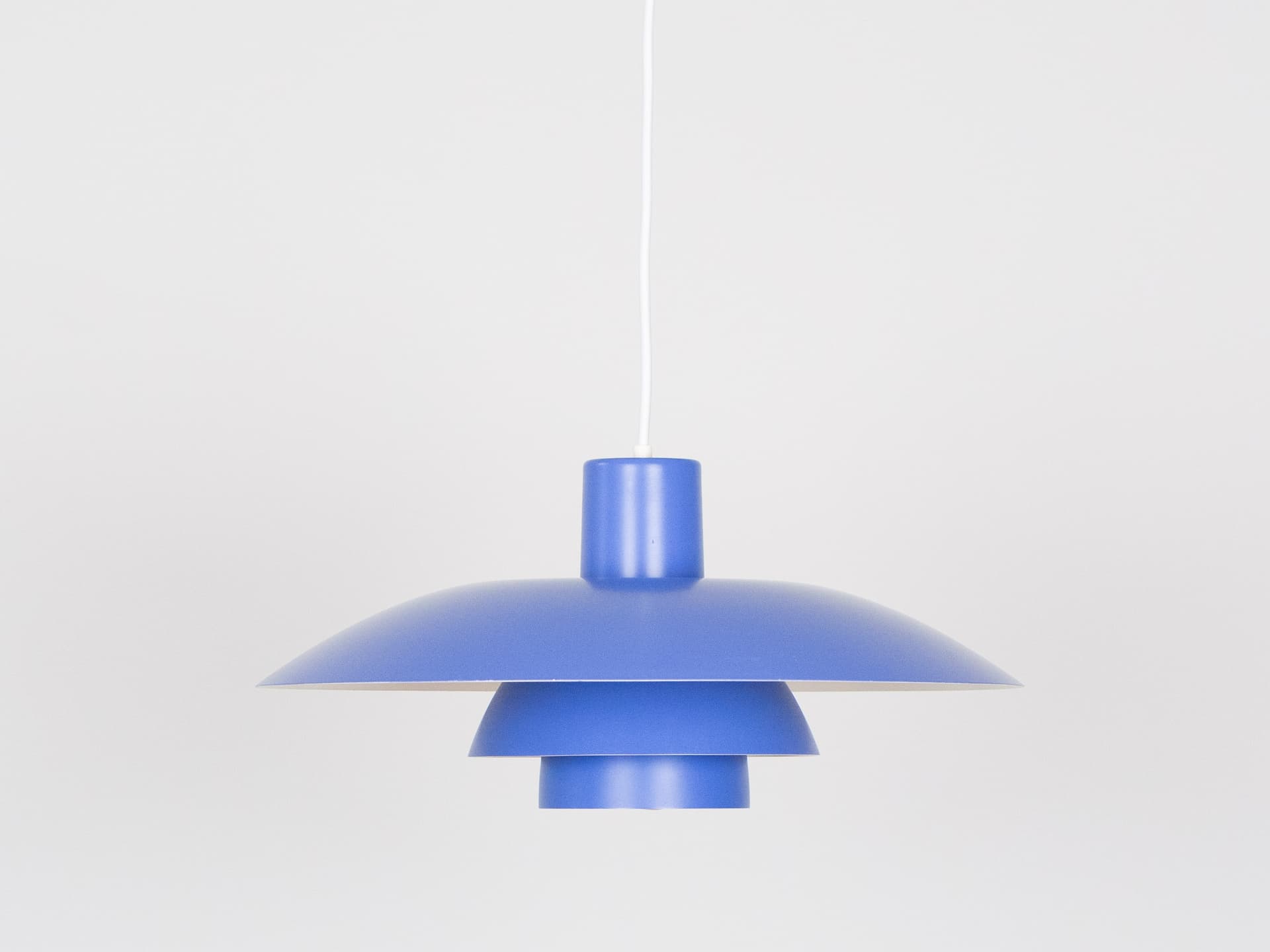 Ivory White Aluminum PH 4/3 Pendant Lamp, by P. Henningsen for Louis Poulsen, Denmark, 1960s - 65236