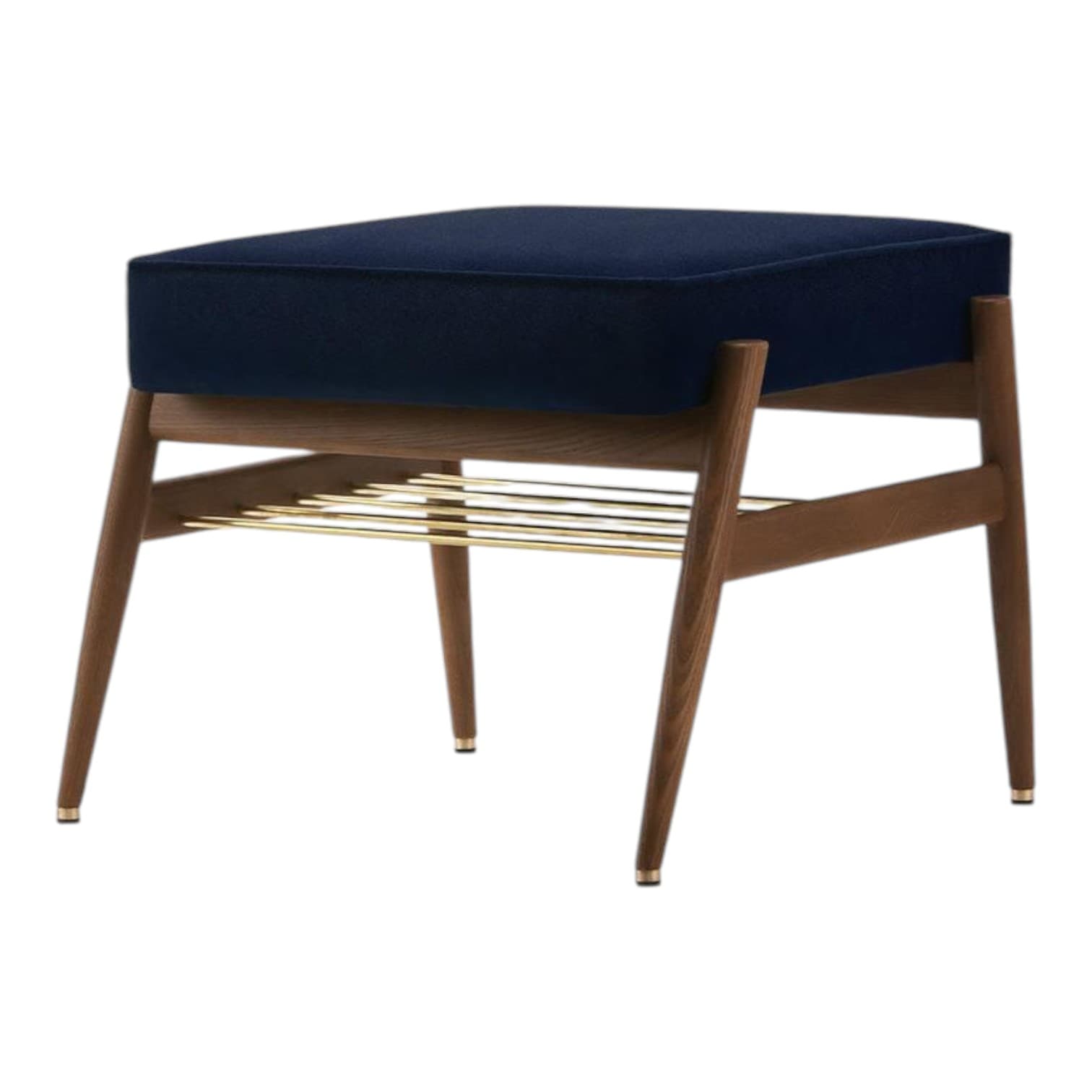 Podnóżek Fox, Velvet Indigo, jesion 03 Dark, 366 Concept