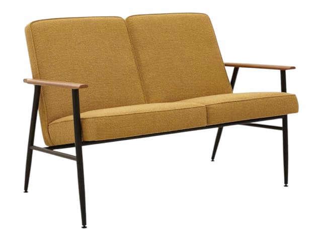 Sofa dzielona Fox Metal Boucle Mustard, 366 Concept - WYMIARY