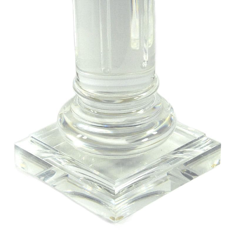 Przezroczysta lampa stołowa z akrylu, Francja, lata 90. - 5578