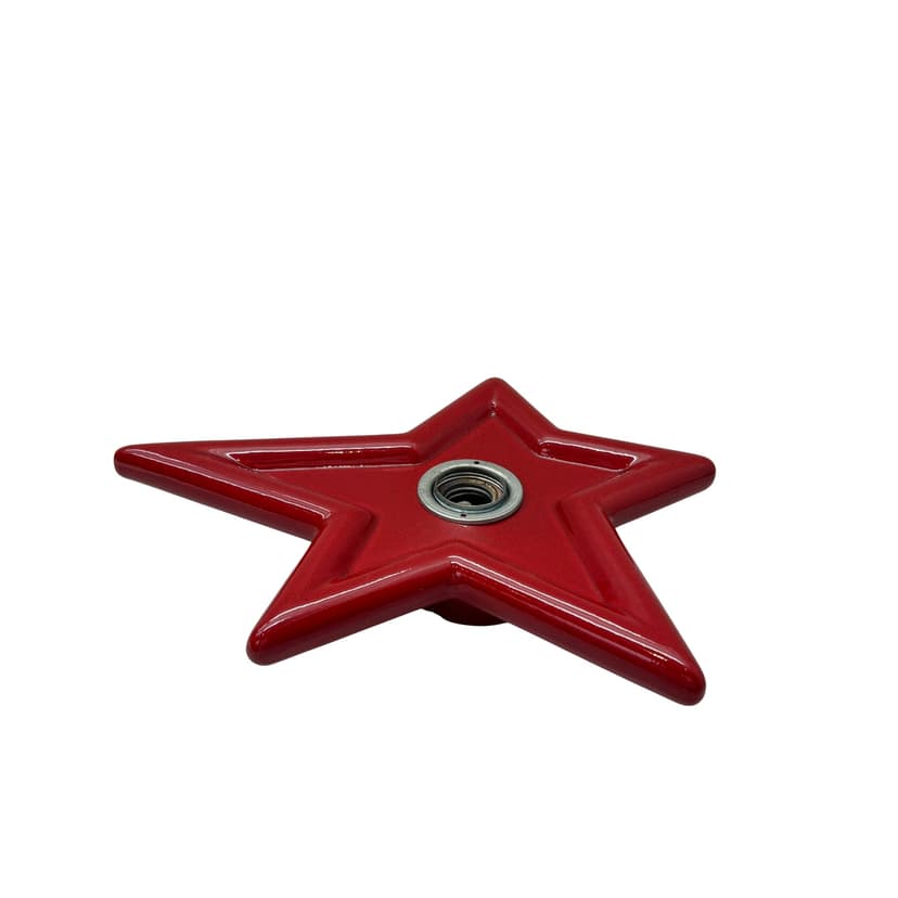 Kinkiet, PAN, czerwony, ceramika, Niemcy, lata 70.