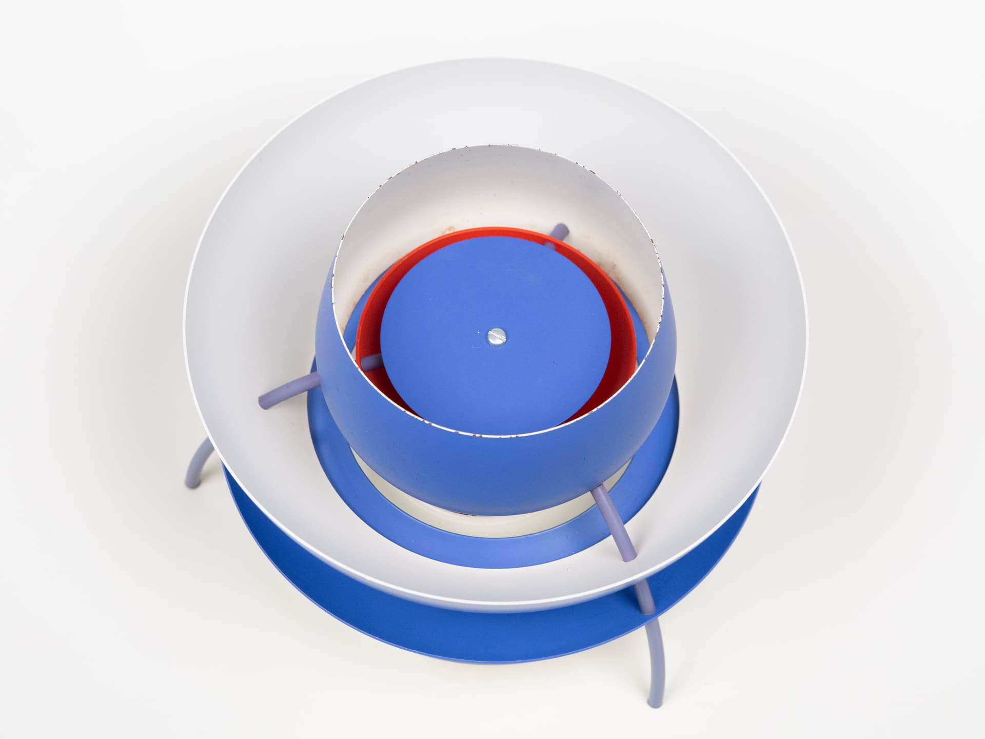 Red Aluminum PH 5 Pendant Lamp, by P. Henningsen for Louis Poulsen, Denmark, 1990s - 65599