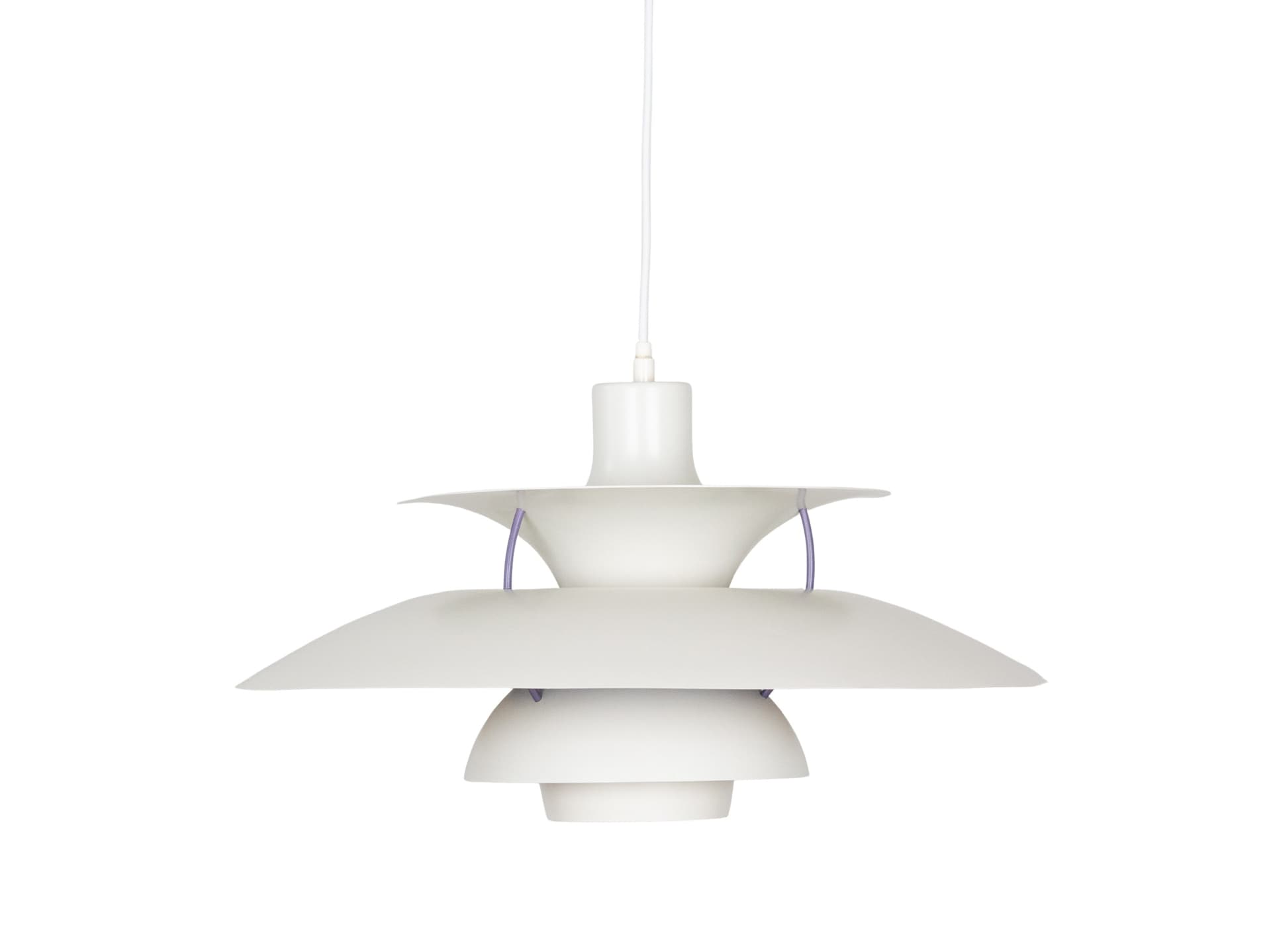 Red Aluminum PH 5 Pendant Lamp, by P. Henningsen for Louis Poulsen, Denmark, 1990s - 69602