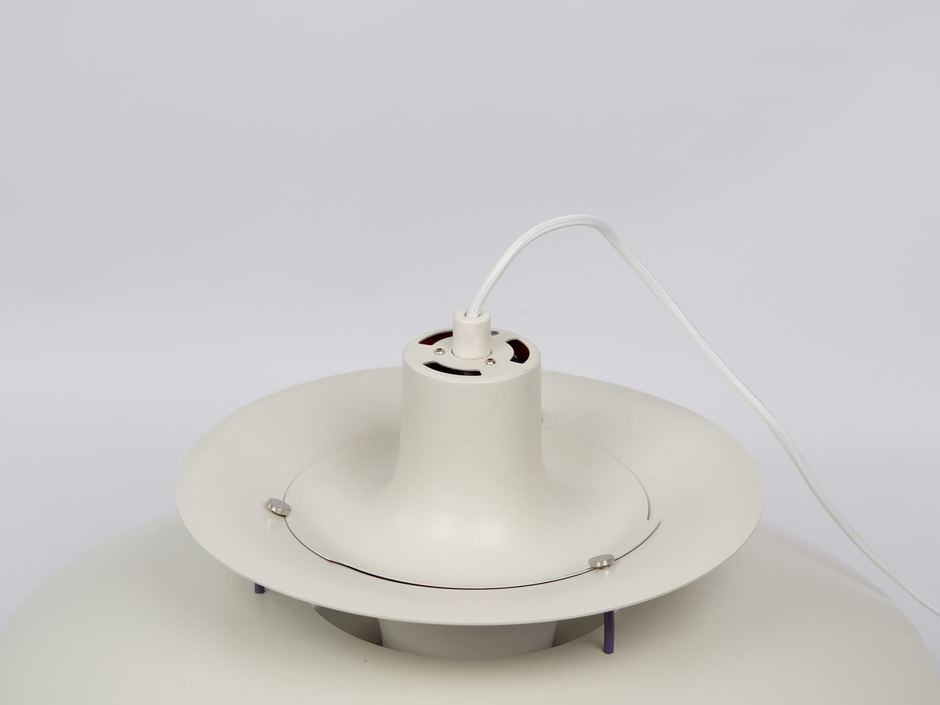 Red Aluminum PH 5 Pendant Lamp, by P. Henningsen for Louis Poulsen, Denmark, 1990s - 65622