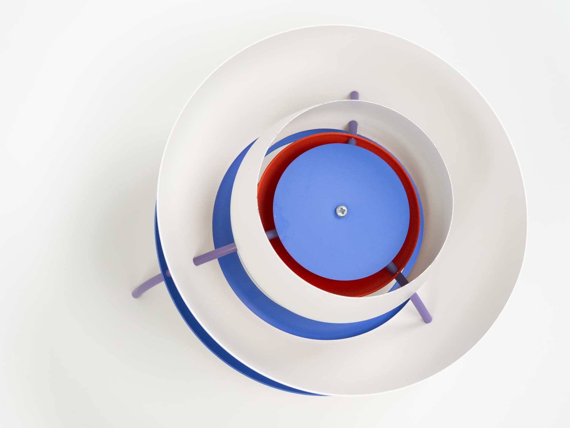 Red Aluminum PH 5 Pendant Lamp, by P. Henningsen for Louis Poulsen, Denmark, 1990s - 65626