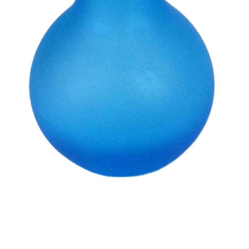 Satynowy niebieski wazon szklany Murano, proj. C. Moretti dla Rosenthal Netter, Włochy, lata 70. - 5651