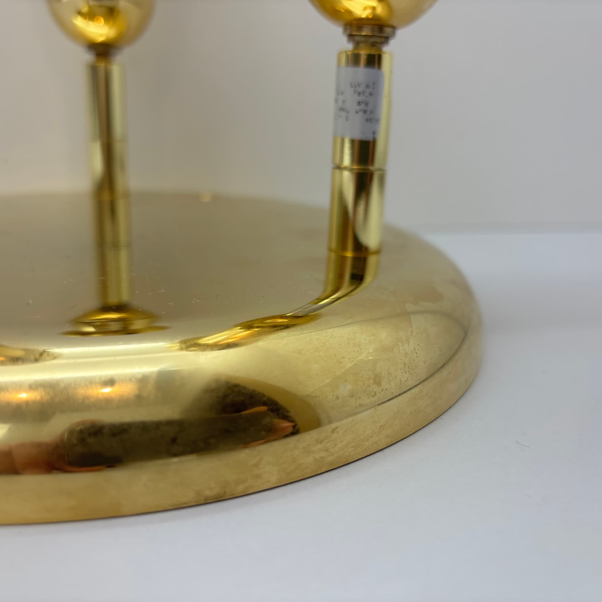 Kinkiet, złoty, mosiądz, Grossmann, Niemcy, lata 80. - 65943