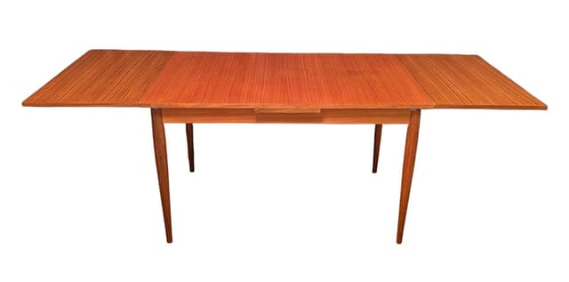 Extendable table, teak, Germany, 1960s. - DIMENSION