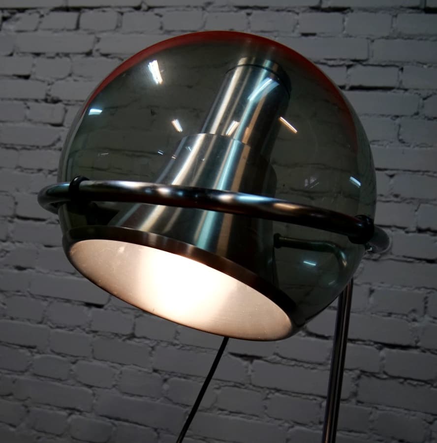 Lampa podłogowa Space Age, metal srebrny, lata 60. - 67431