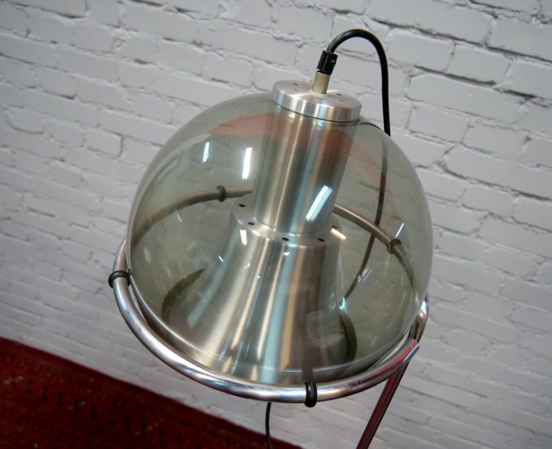 Lampa podłogowa Space Age, metal srebrny, lata 60. - 67426
