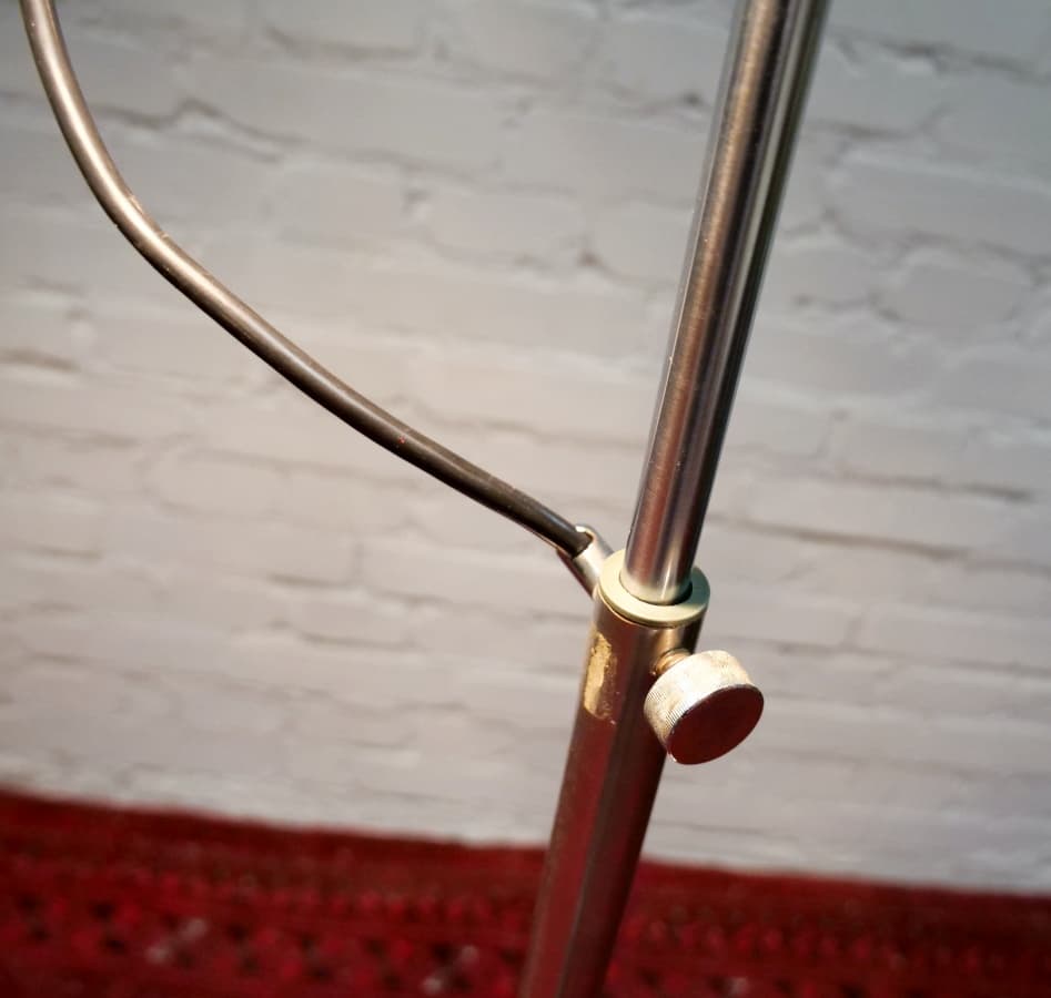 Lampa podłogowa Space Age, metal srebrny, lata 60. - 67430