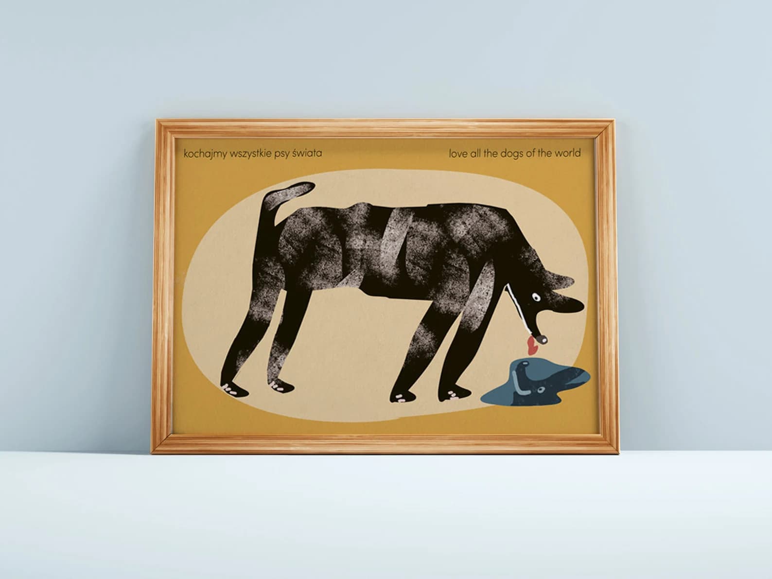 Poster Love All the Dogs of the World, 30x40 cm, by J. Zasada, Jakub Zasada - 67606