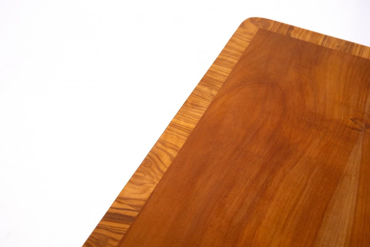 Brązowy stolik Art Deco, Polska, lata 50. - 58893