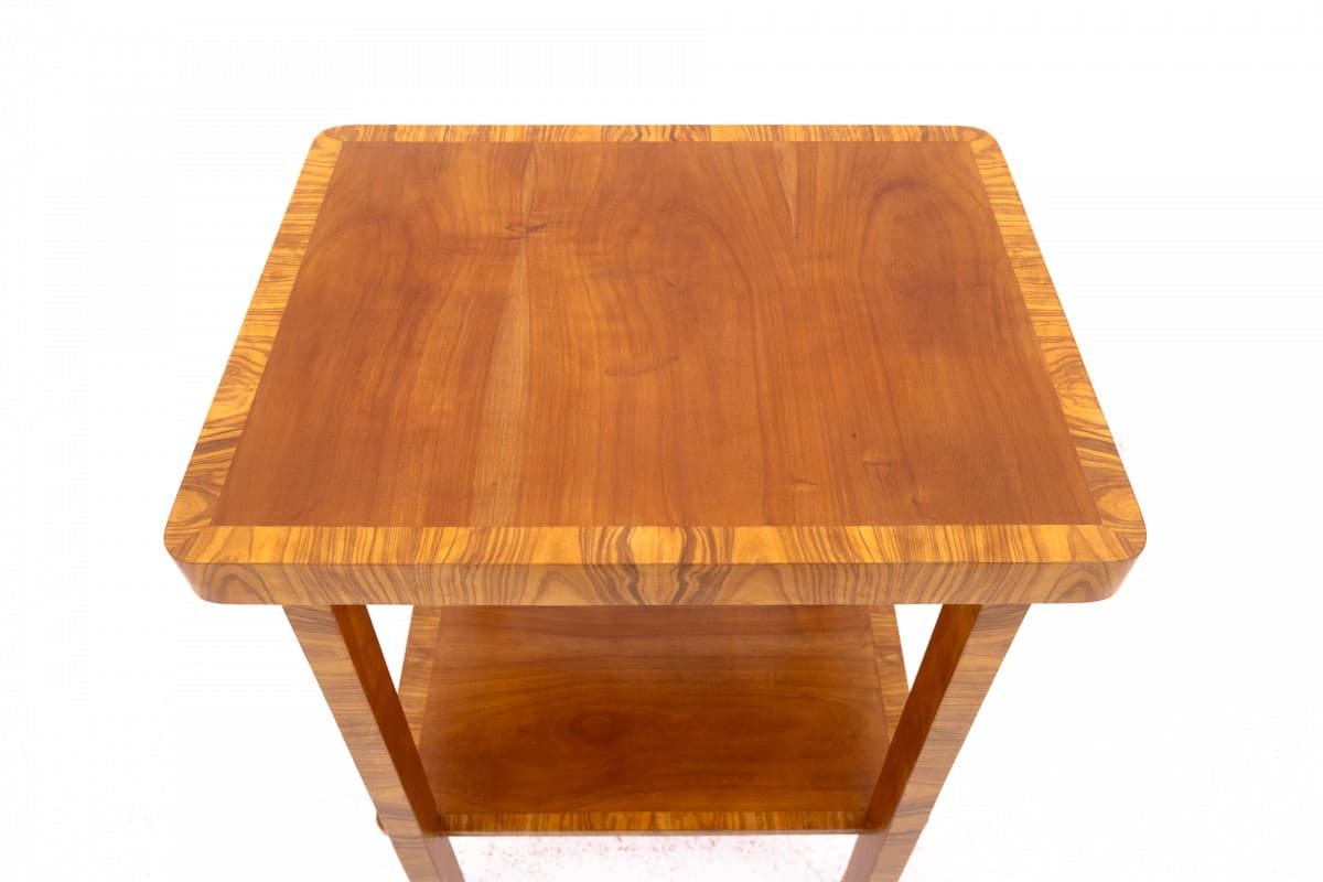 Brązowy stolik Art Deco, Polska, lata 50. - 58892