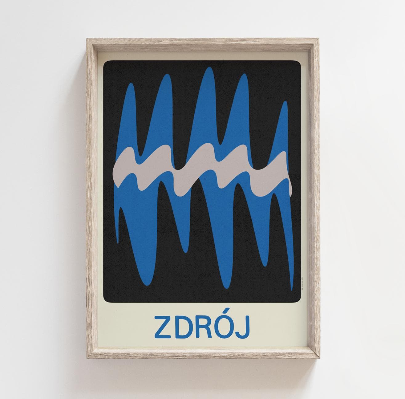 Plakat ZDRÓJ, 50x70 cm, aut. J. Zasada, Jakub Zasada - 67865