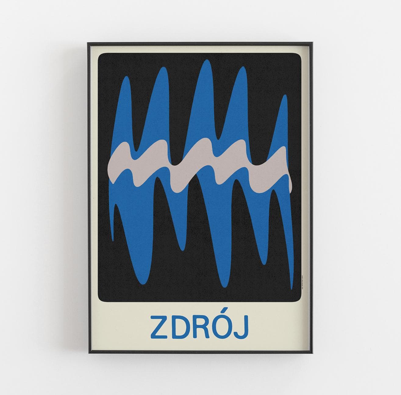 Plakat ZDRÓJ, 50x70 cm, aut. J. Zasada, Jakub Zasada - 67866