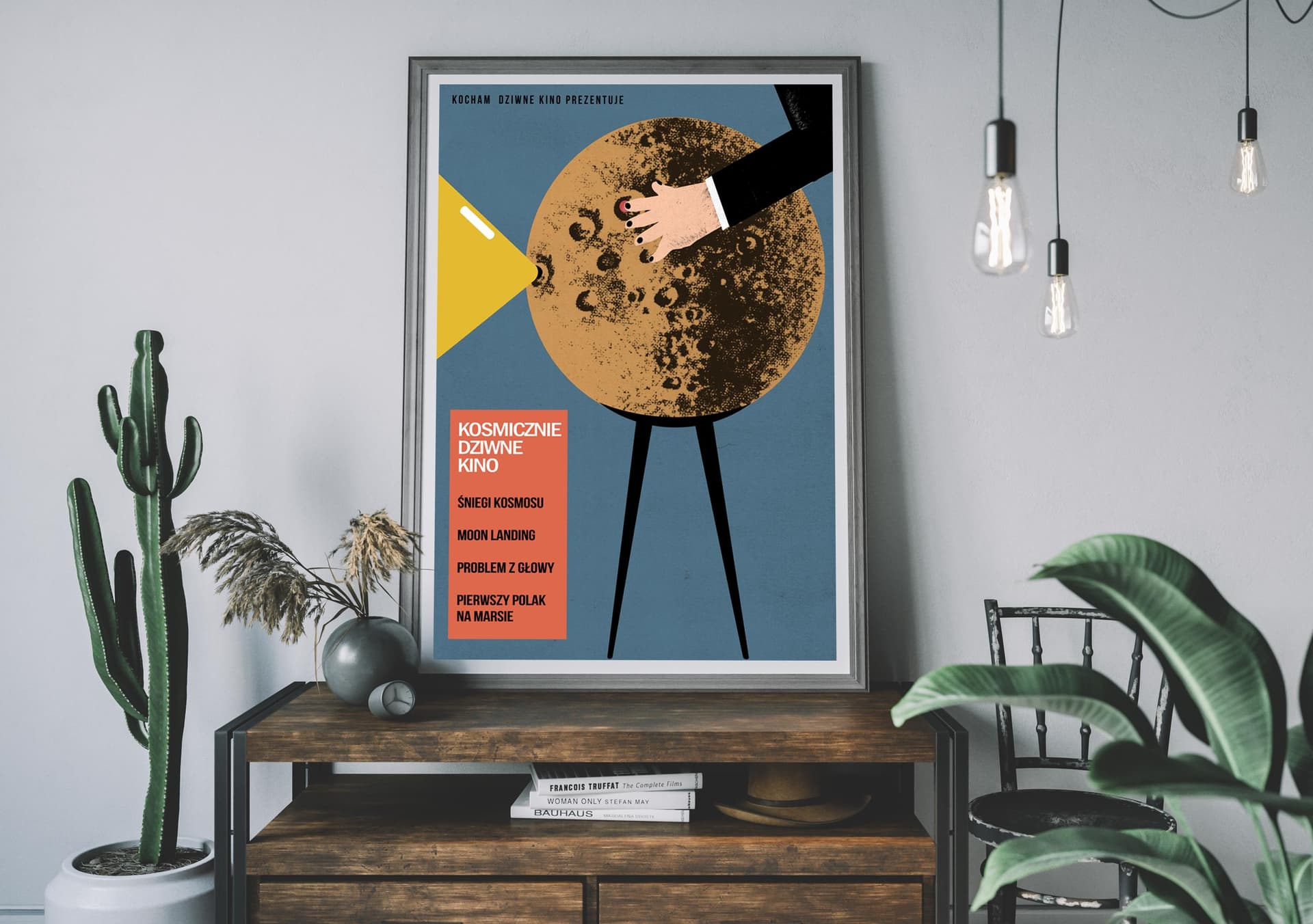 Plakat Kosmicznie Dziwne Kino, 50x70 cm, aut. J. Zasada, Jakub Zasada - 68178