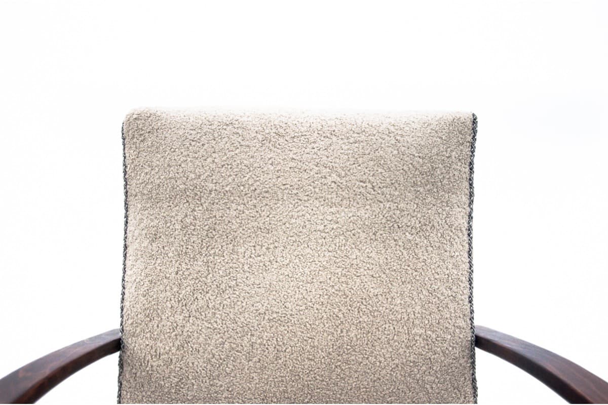 Beige Art Deco Armchairs, by J. Halabala, Czechoslovakia, 1930s - 50166