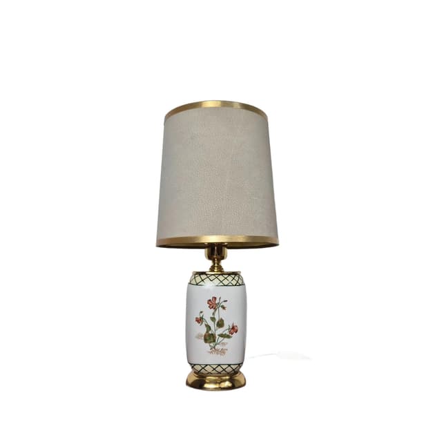 Table Lamp, white porcelain, Feese, Germany, 1980s - DIMENSION