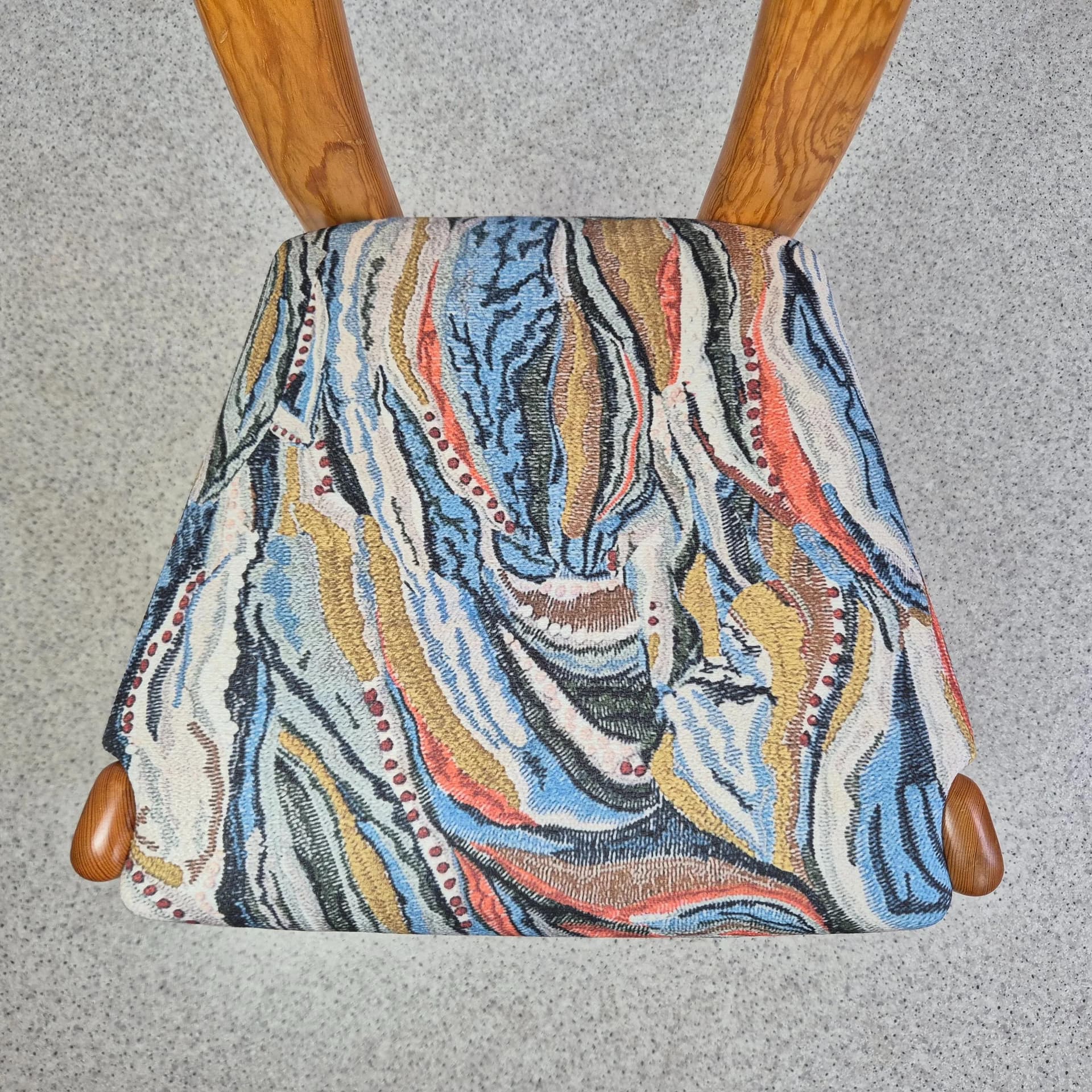 Krzesło, sosna, Findahls Møbelfabrik, Dania, lata 60. - 68573