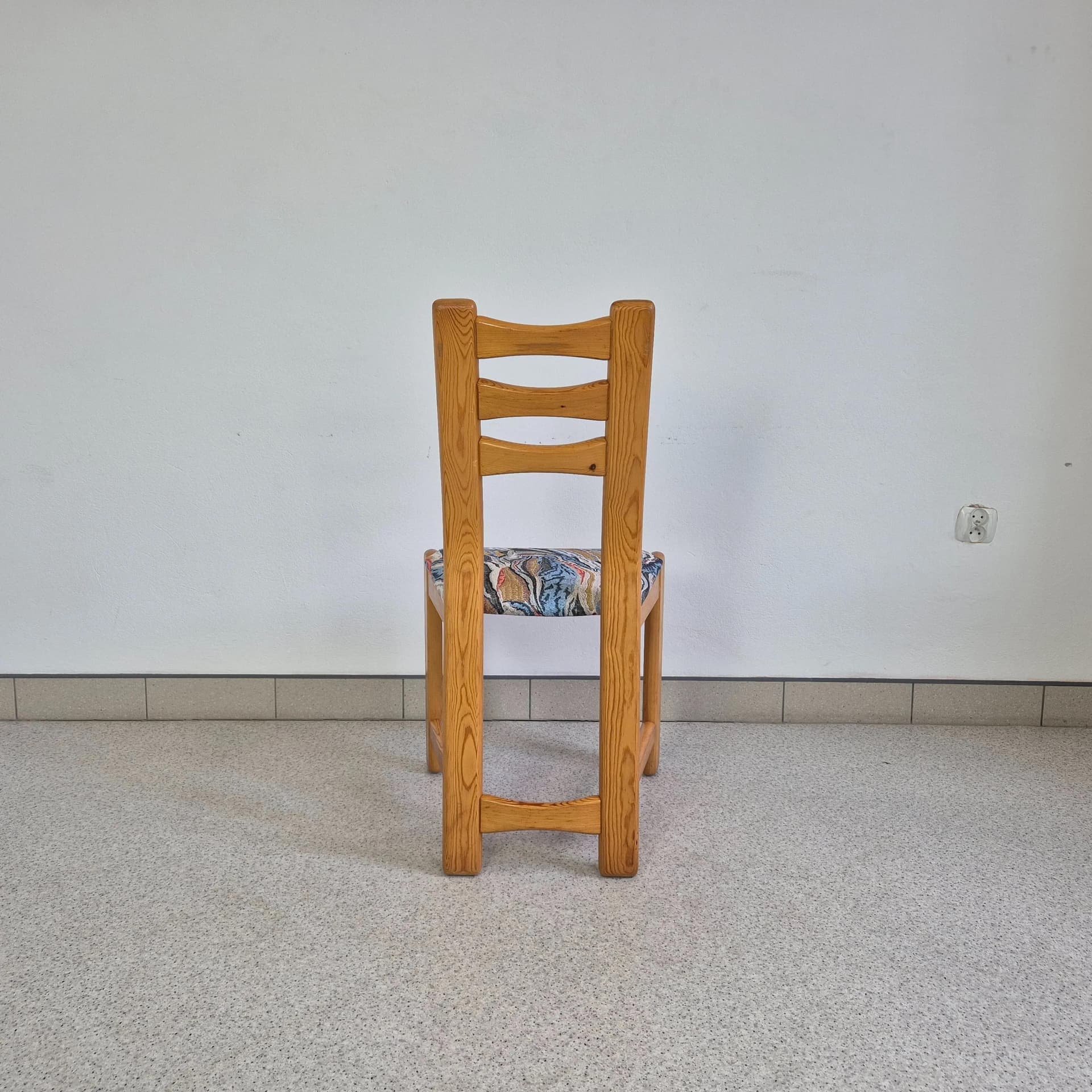 Krzesło, sosna, Findahls Møbelfabrik, Dania, lata 60. - 68576