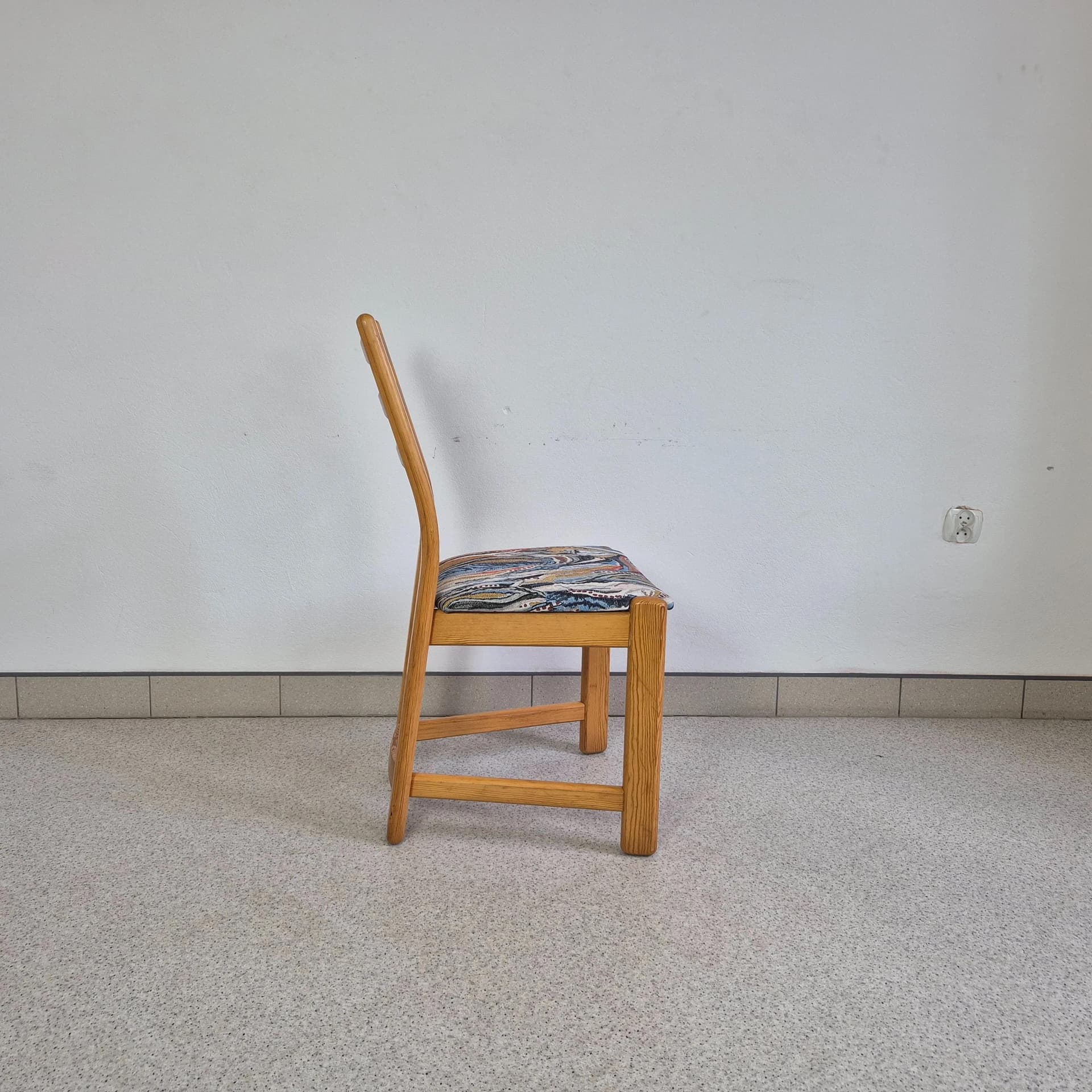 Krzesło, sosna, Findahls Møbelfabrik, Dania, lata 60. - 68574