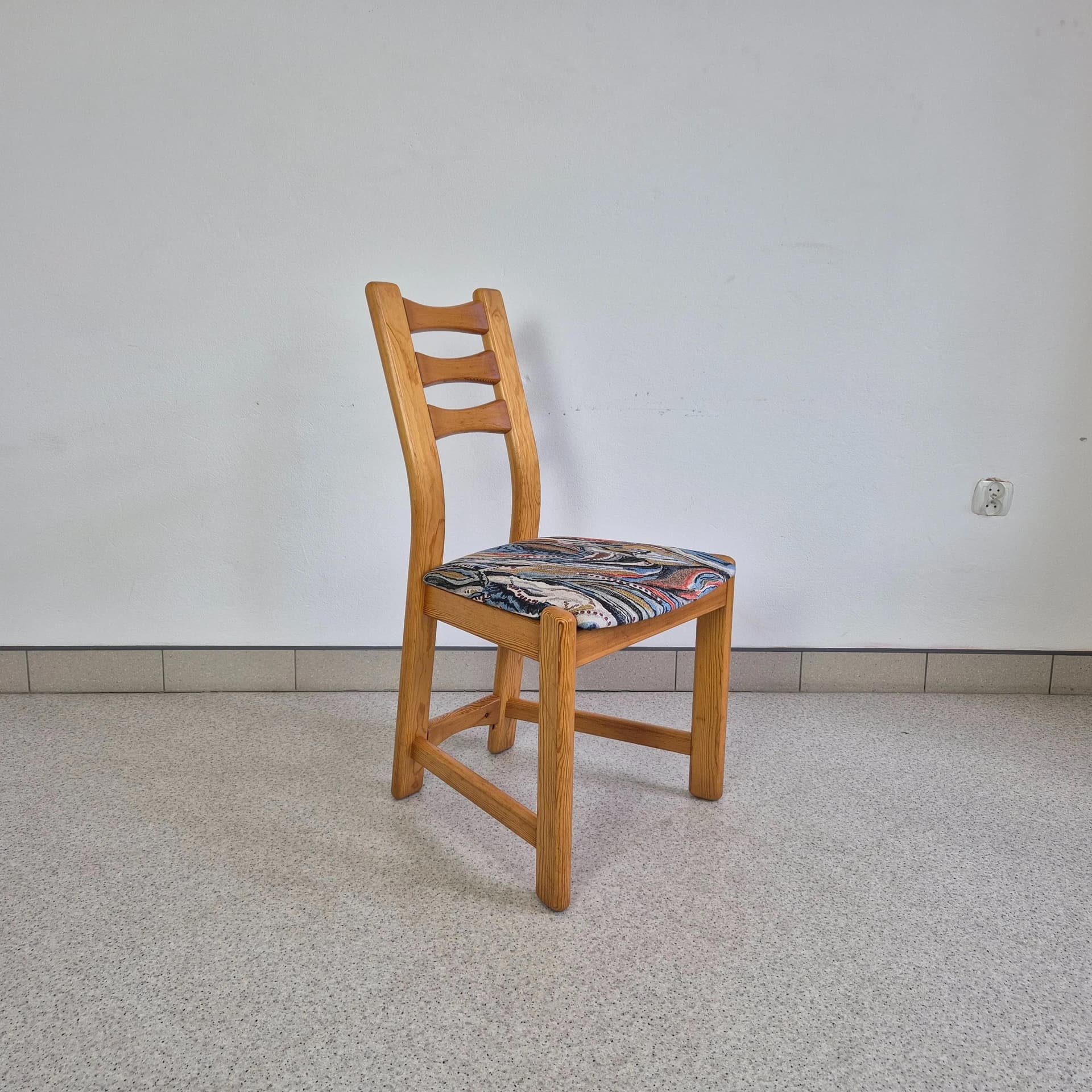 Krzesło, sosna, Findahls Møbelfabrik, Dania, lata 60. - 68579