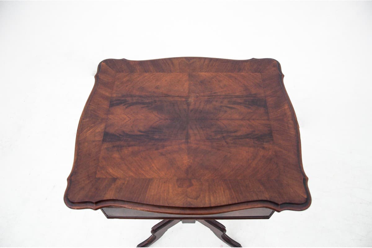 Mahogany Sewing Table, Biedermeier Style, Northern Europe, 1860s - 58886