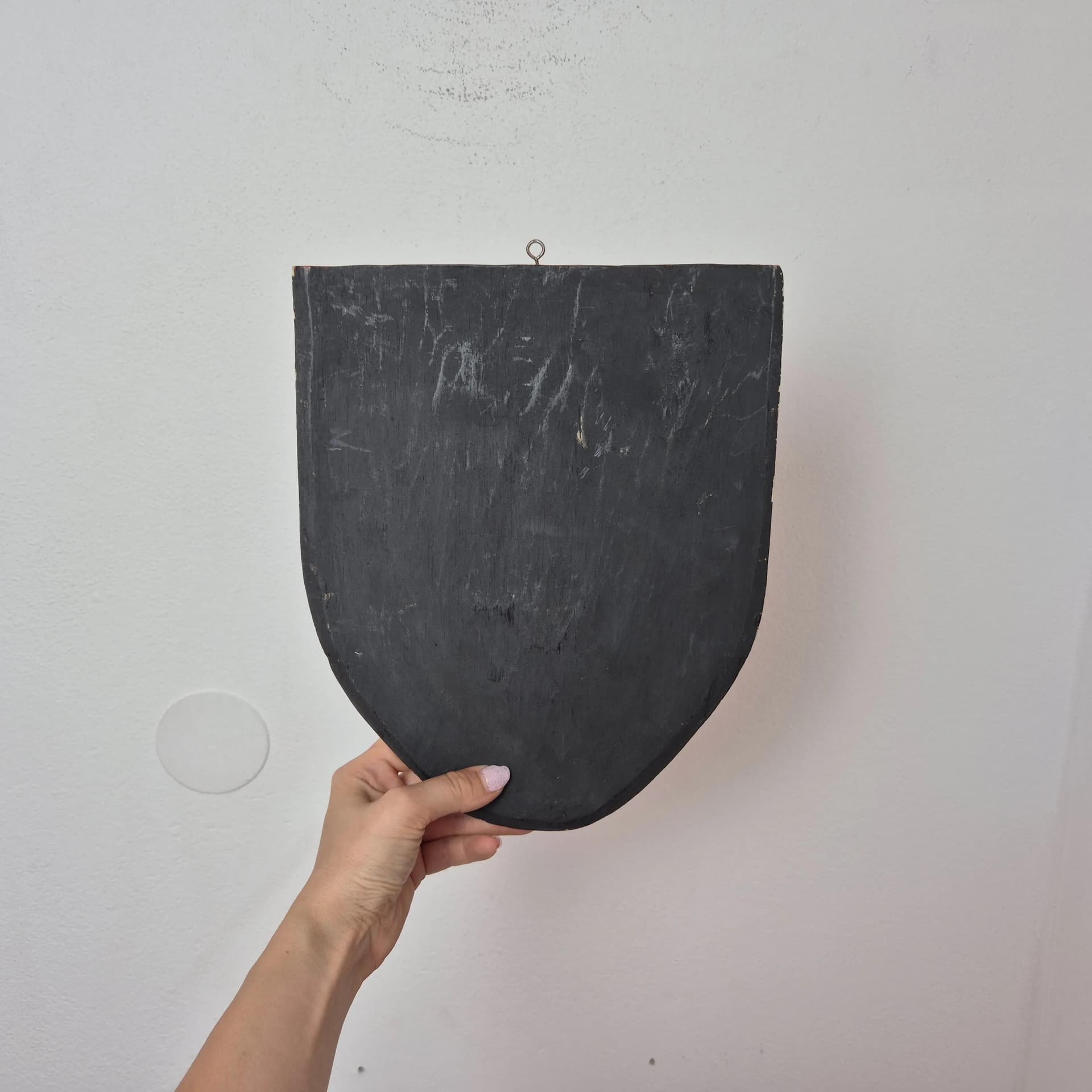 Maska plemienna, folk/tribal, multicolor, drewno, lata 80. - 69477