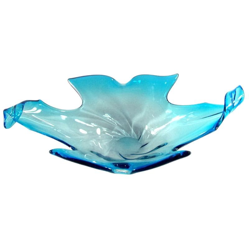 Blue Glass Centerpiece, Murano, Italy, 1960s - 5790