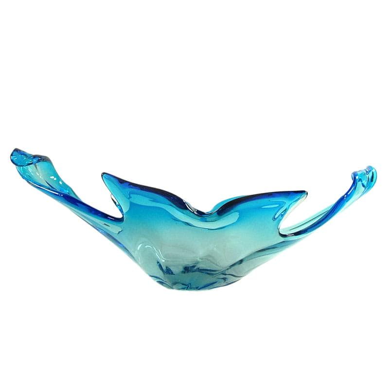 Blue Glass Centerpiece, Murano, Italy, 1960s - 5787
