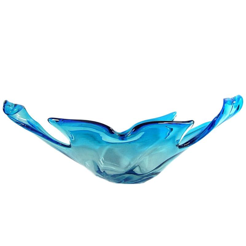Blue Glass Centerpiece, Murano, Italy, 1960s - 5791
