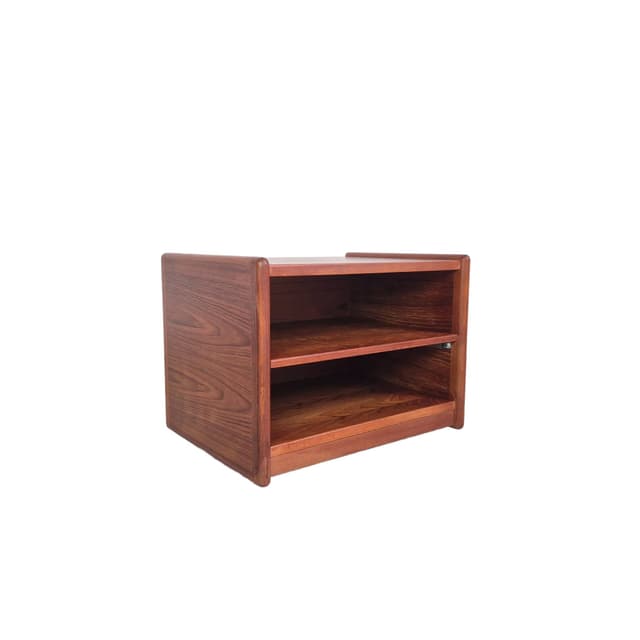 Audio Cabinet, brown teak, Vildbjerg Møbelfabrik, Denmark, 1960s. - DIMENSION