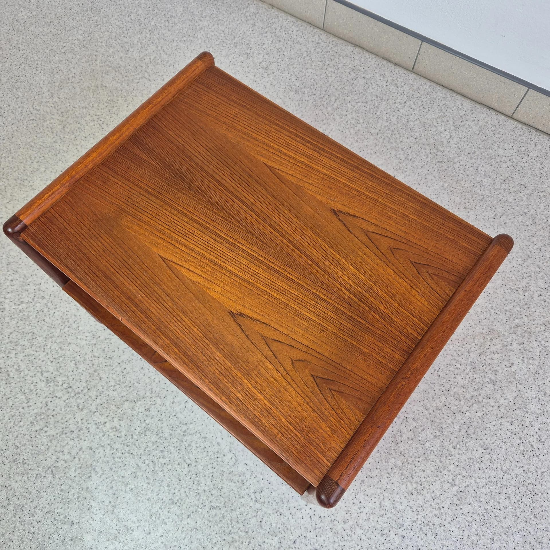 Audio Cabinet, brown teak, Vildbjerg Møbelfabrik, Denmark, 1960s. - 69084