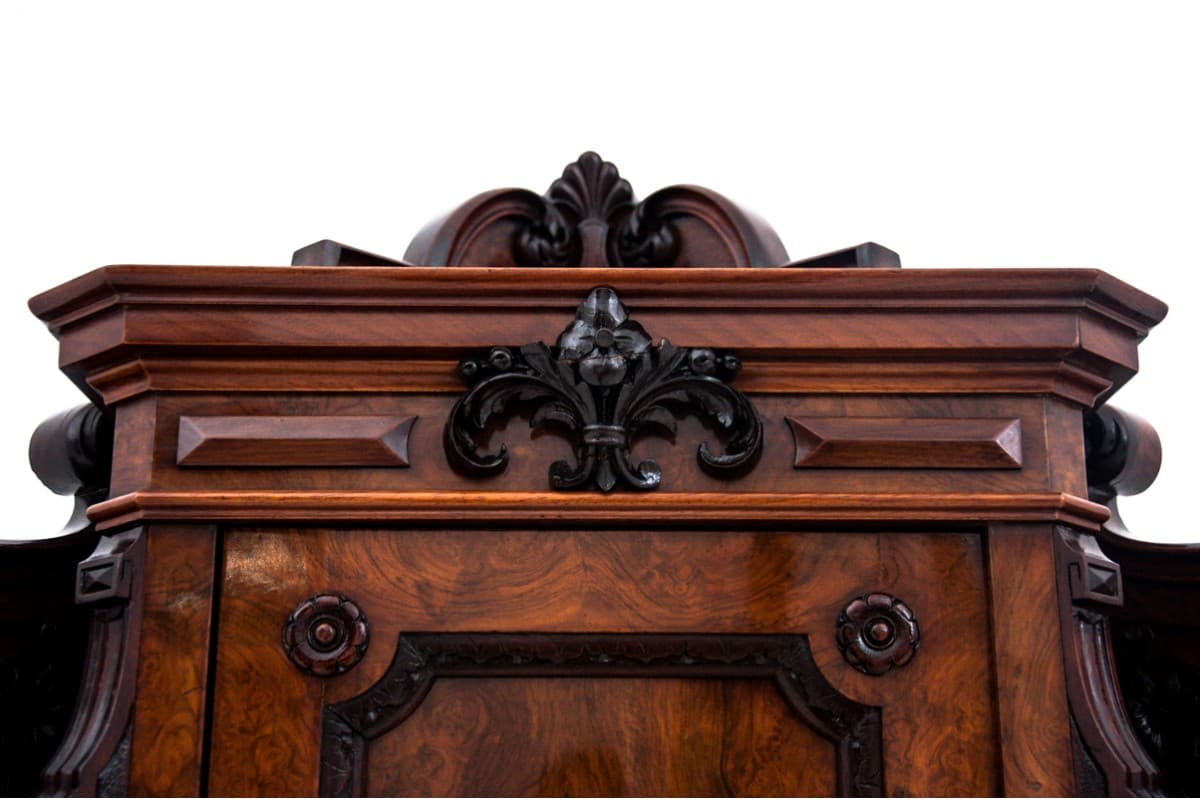 Brown Corner Cabinet, Baroque Style, France, Late 19th to Early 20th Century - 191958