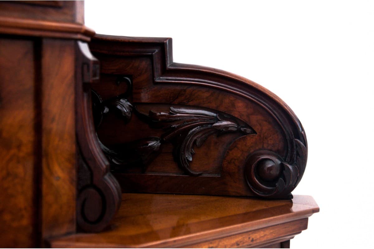 Brown Corner Cabinet, Baroque Style, France, Late 19th to Early 20th Century - 191956