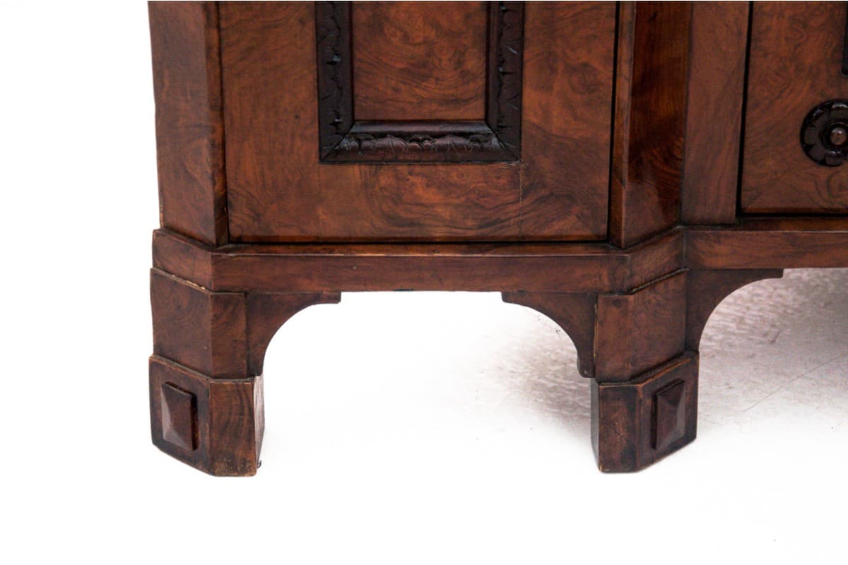 Brown Corner Cabinet, Baroque Style, France, Late 19th to Early 20th Century - 191960