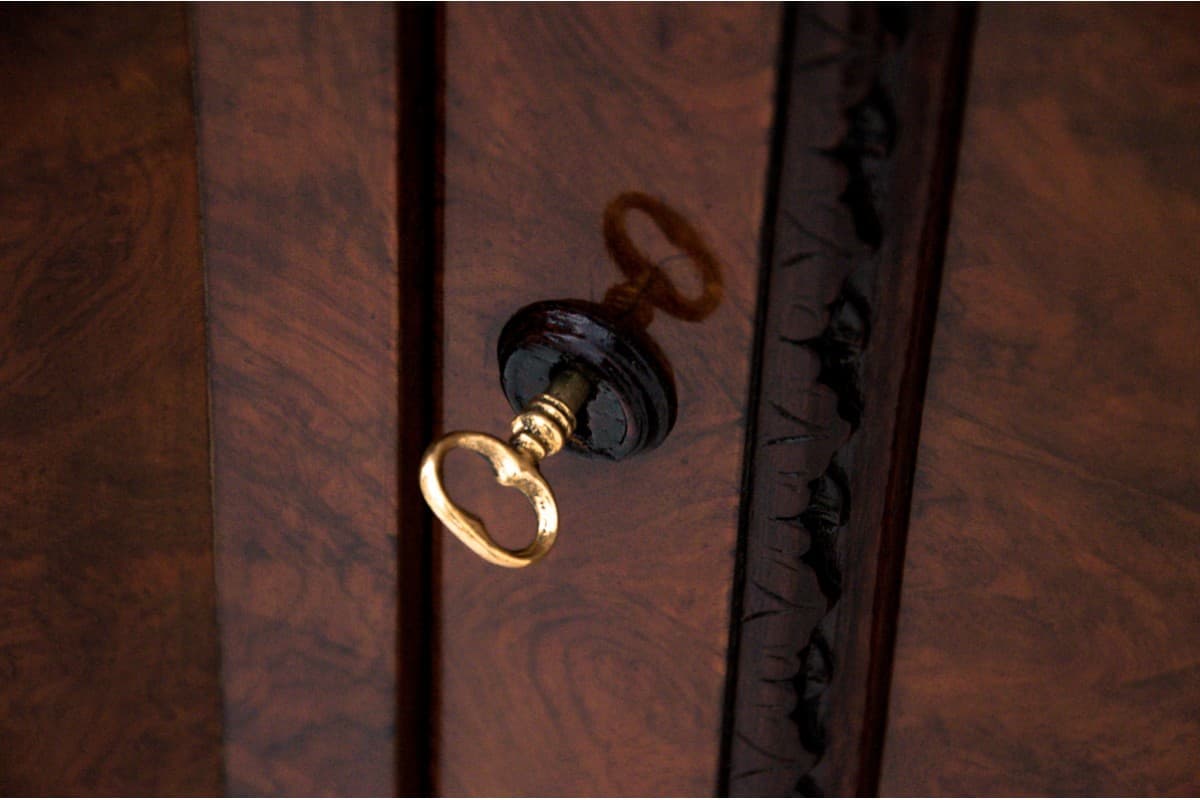 Brown Corner Cabinet, Baroque Style, France, Late 19th to Early 20th Century - 191961