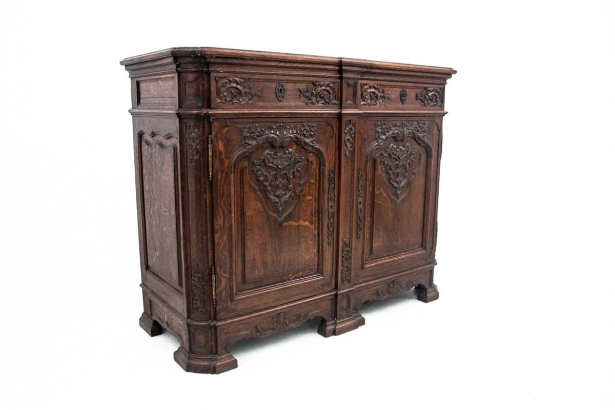 Oak Sideboard, France, 1880s - 191933