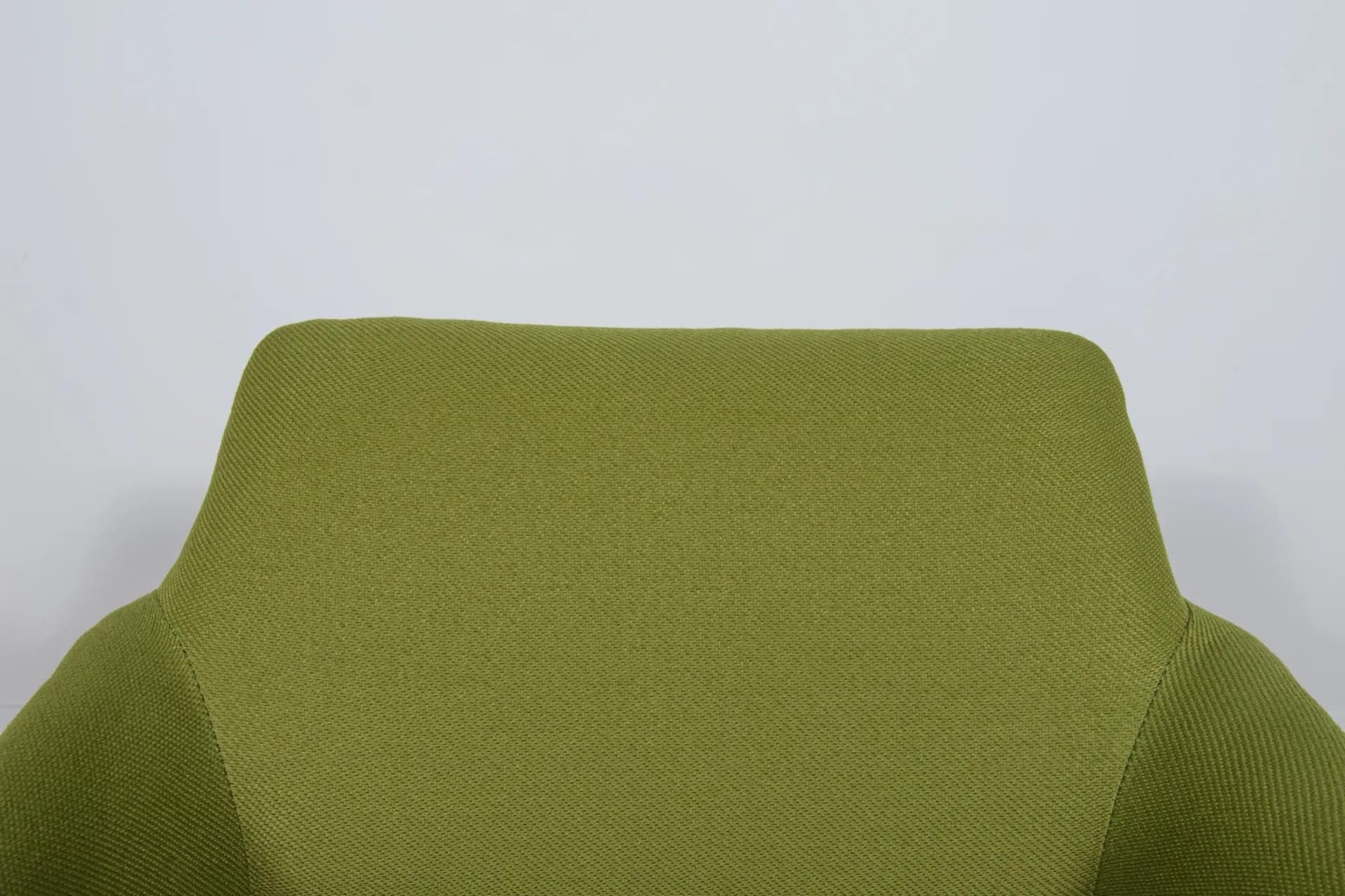 Armchair, green, chromed steel, by J. Jensen, Duba, Denmark, 1960s. - 72002